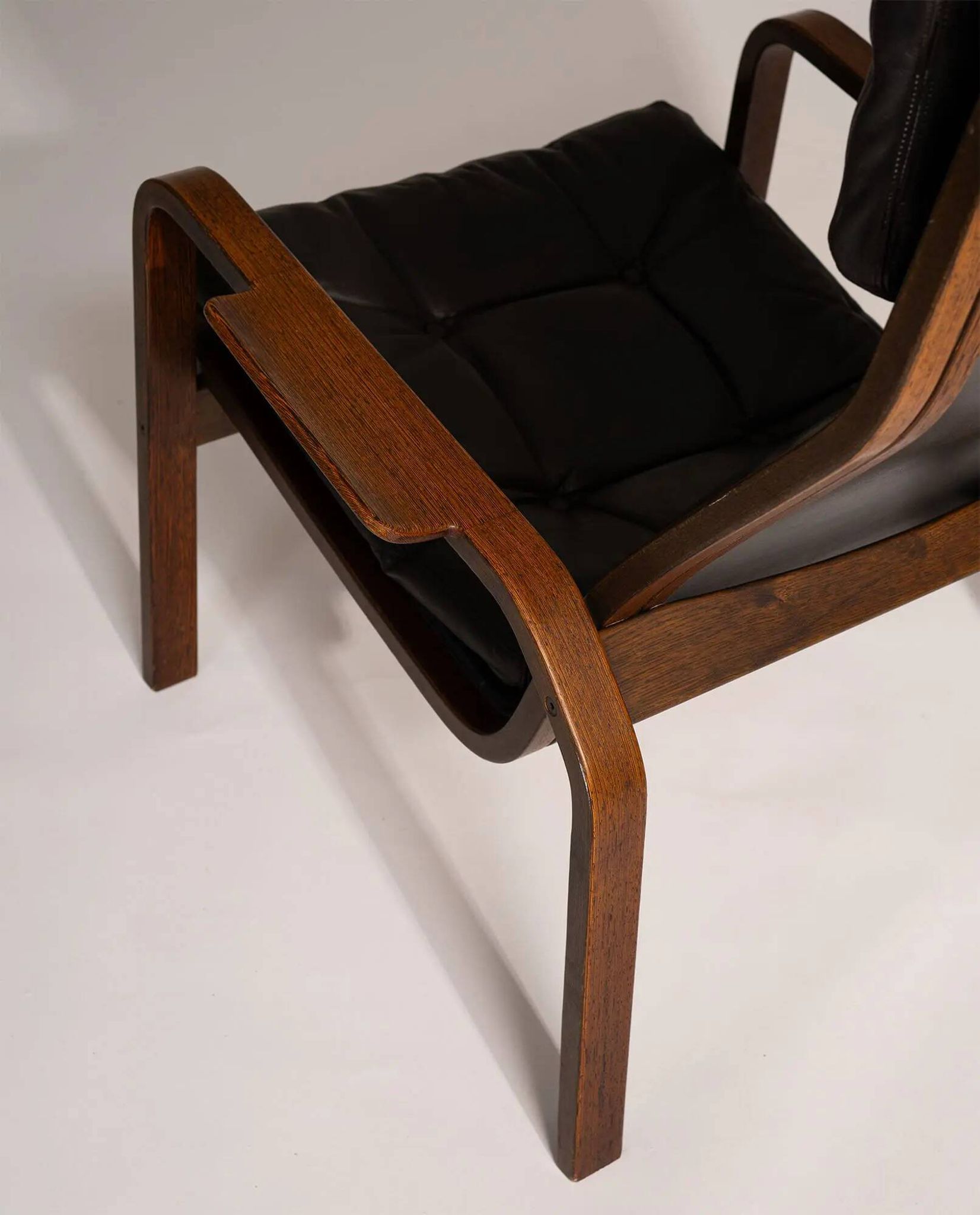 Yngve Ekström armchairs for Swedese, 1970s