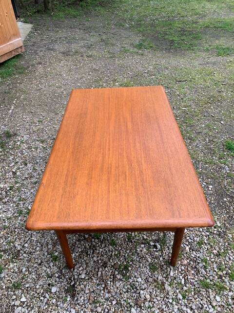 Teak coffee table Denmark 60s