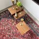 Tables gigogne teck moderniste années 50