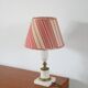 Table lamp in alabaster and bronze 1950