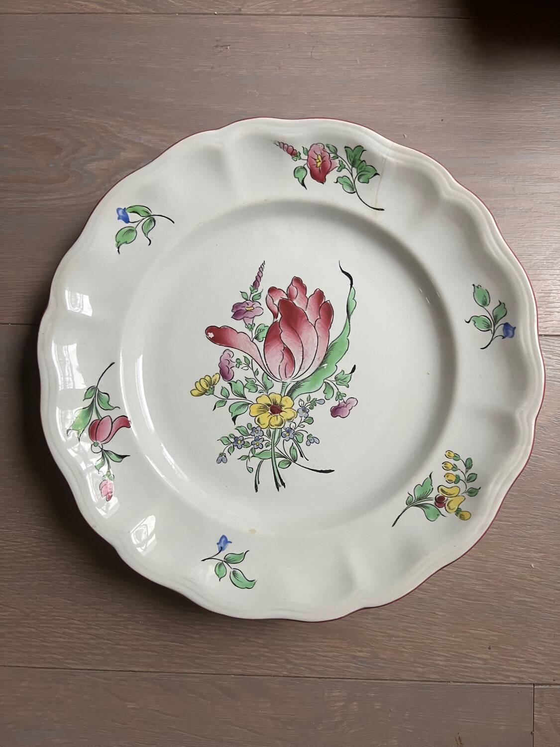 Luneville KG - set of 6 large plates