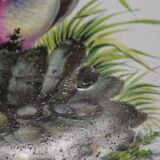 Old Plate Bird Emile Galle Saint Clement