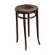Former top stool of vintage bar Fischel in charcoal beech turned