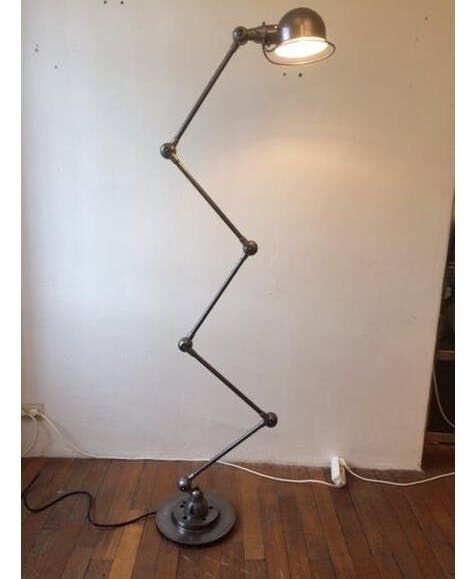 Jielde 5 arm lamp by Jean Louis Domecq 1950