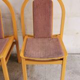 Pair of vintage Baumann Argos chairs Henri JULIEN