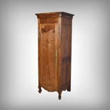 Standing man in cherry wood, Louis XV style – late 19th century