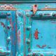 Armoire « Blue India »