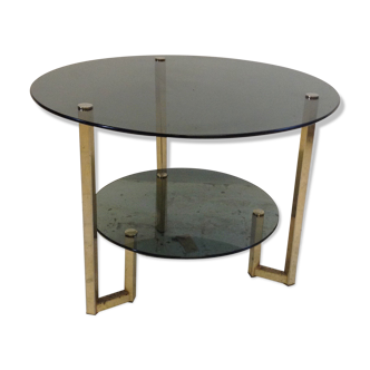 Table basse en verre