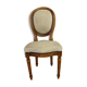 Chaise médaillon de style louis xvi