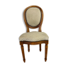 Chaise médaillon de style louis xvi