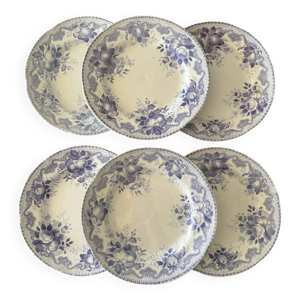 Lot de 6 assiettes à - dessert