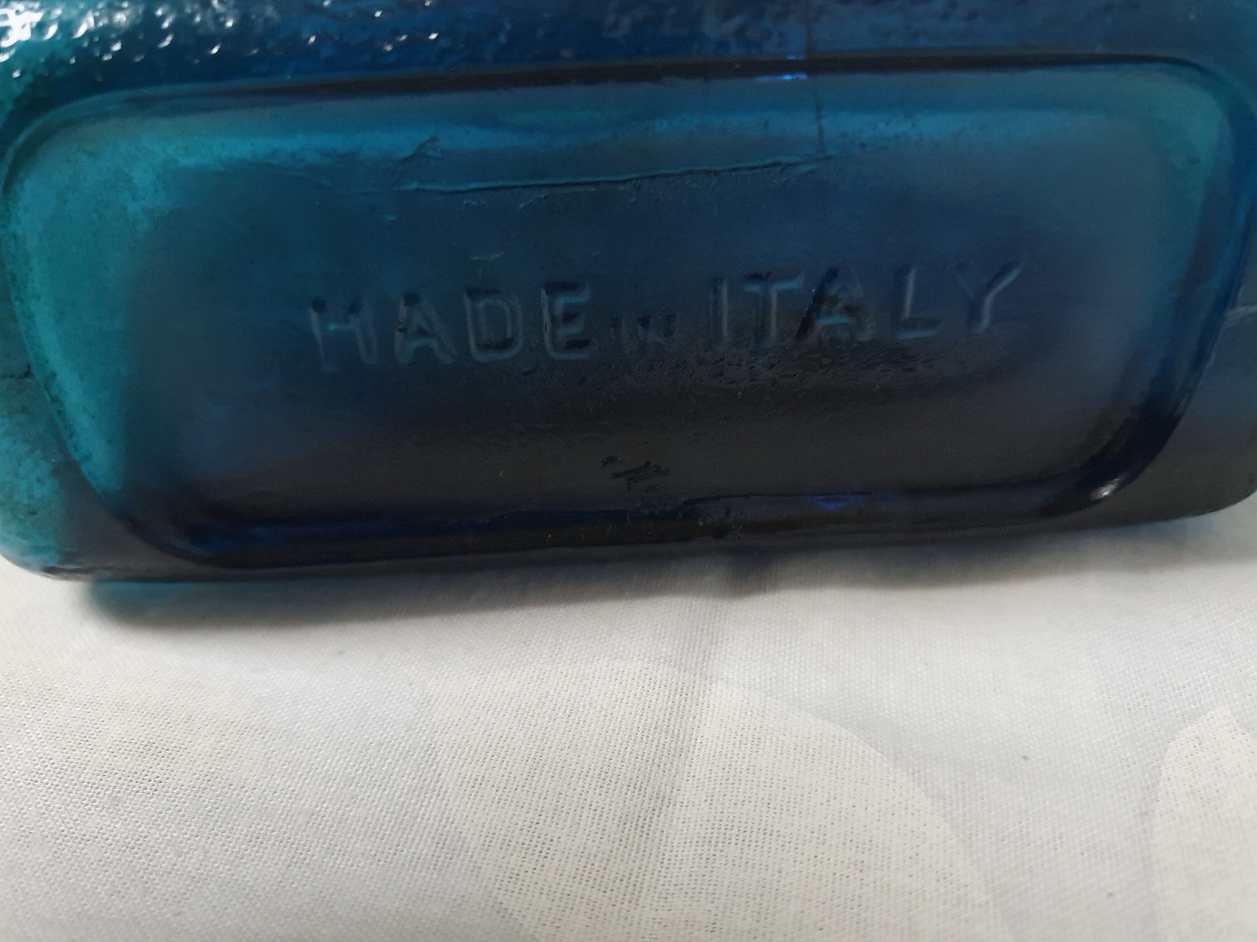 Decorative glass bottle