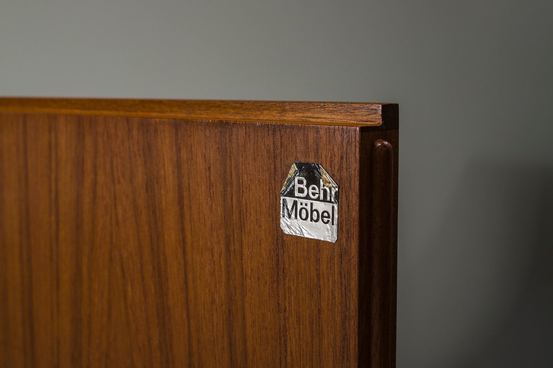 Vintage teak model B40 sideboard by Dieter Waeckerlin for Behr, 1960s