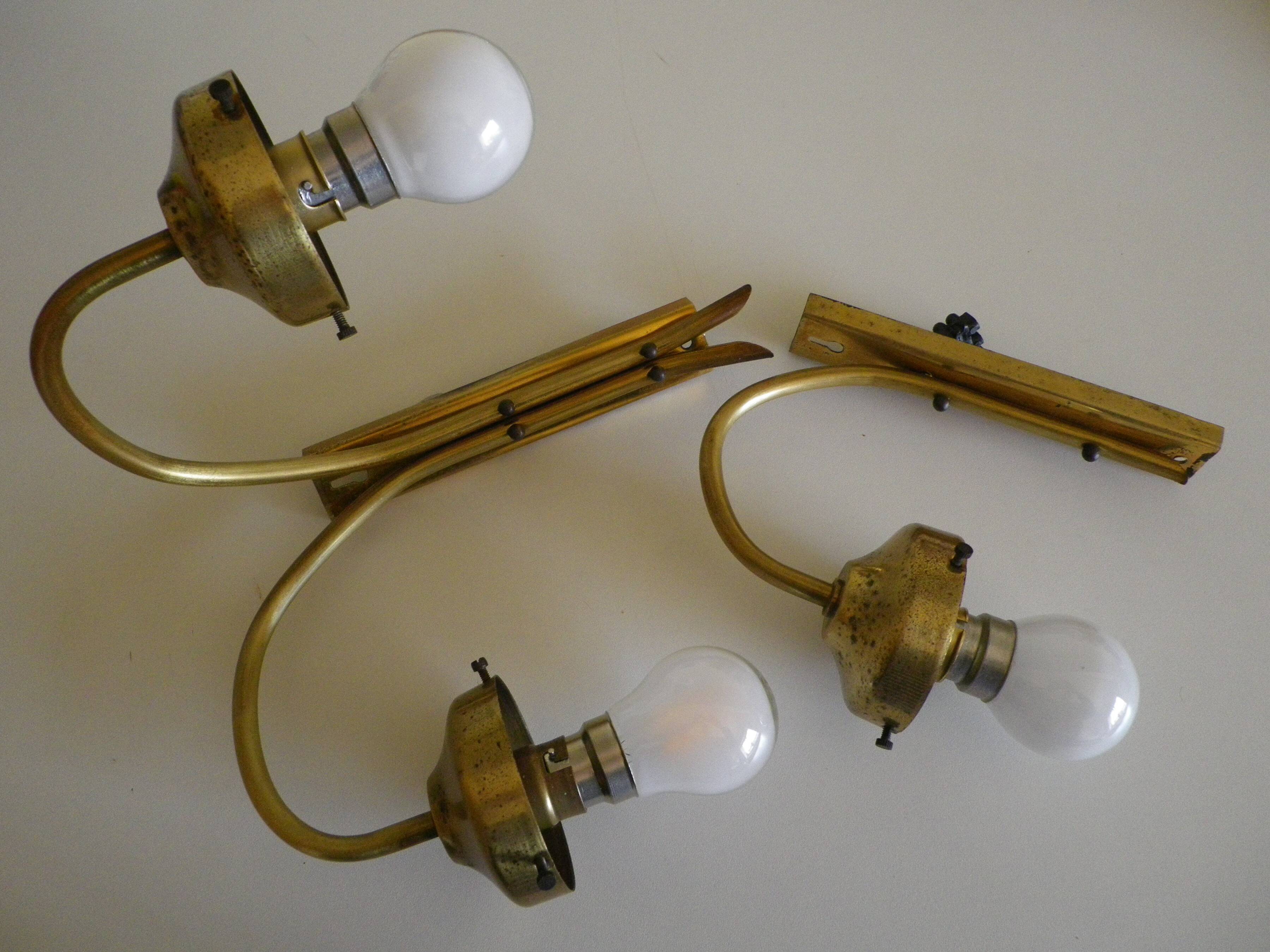 Set of 2 lights and one light wall lights