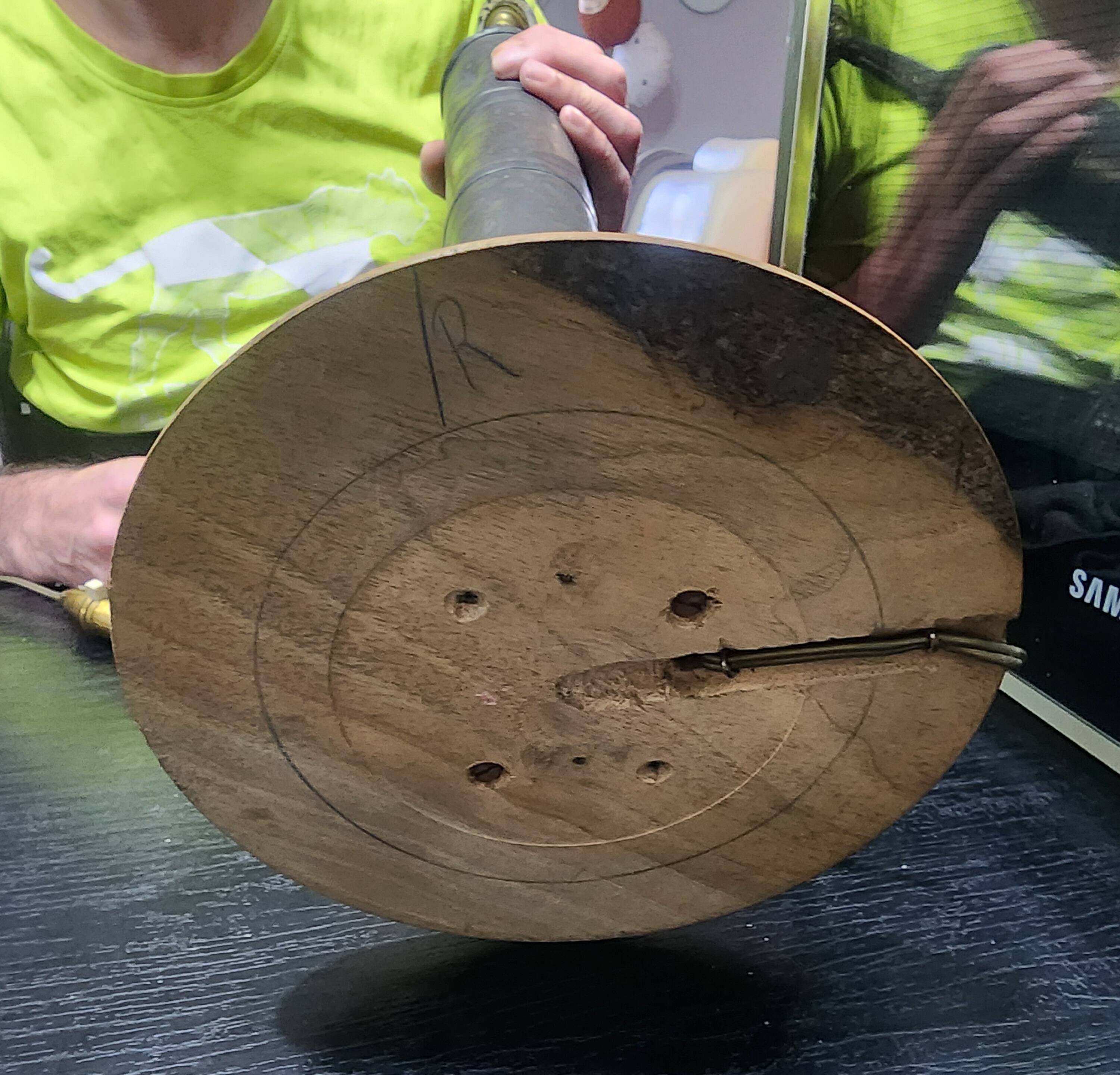 Set of 2 industrial & curiosity lamps – tin clysters