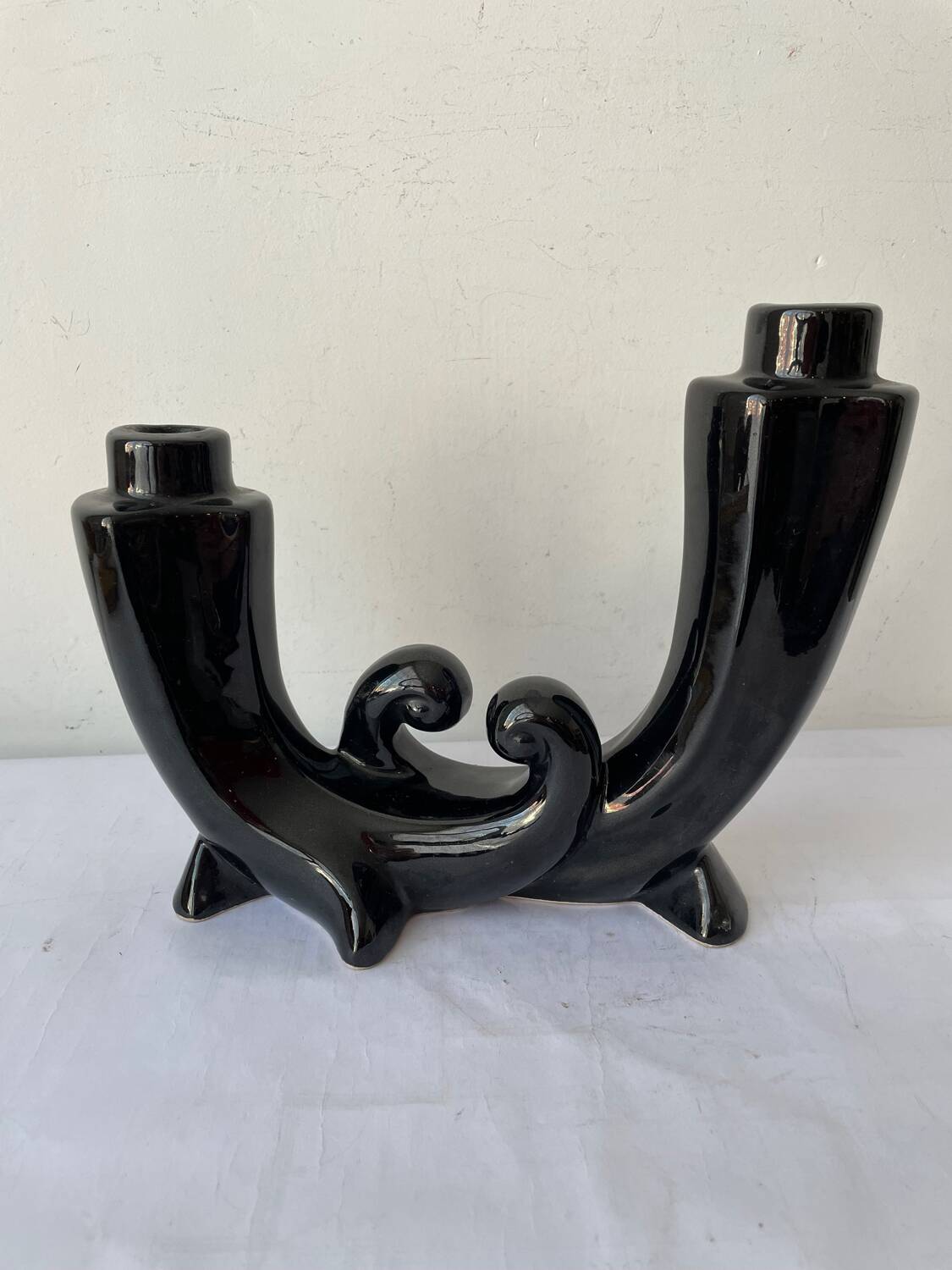 Art Deco candlestick