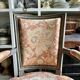 Fauteuil d'époque Louis XVI, tissus indienne n°2