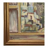 "The Bouquet on the Window" by Milia Laufer