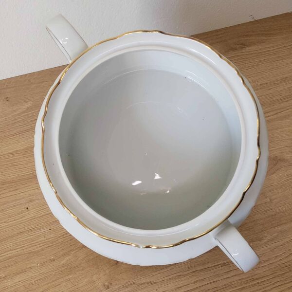 Soupière en Porcelaine blanche Winterling kirchenlomitz