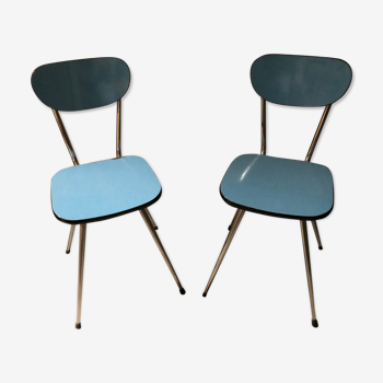 Pair of Formica chairs