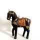 Indian horse wood copper and gilded brass