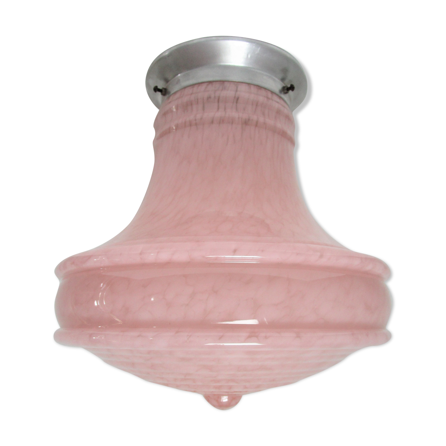 Art Deco glass ceiling lamp 20/30 years