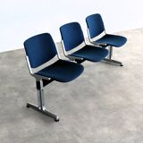 Vintage bench | waiting room bench | 1970s | Castelli