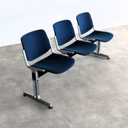 Vintage bench | waiting room bench | 1970s | Castelli