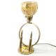 Art Deco table lamp, brass, glass, Germany, 1930s