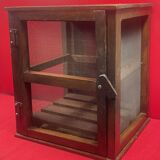 Ancien petit garde manger en bois grillage