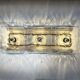large ceiling lights or Murano glass wall sconces probably by Mazzega
