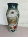 Opaline vase with woodcock