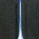 Soliflore vase in blue white glass of murano superb decoration