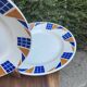 Assiettes de service Badonviller Congo