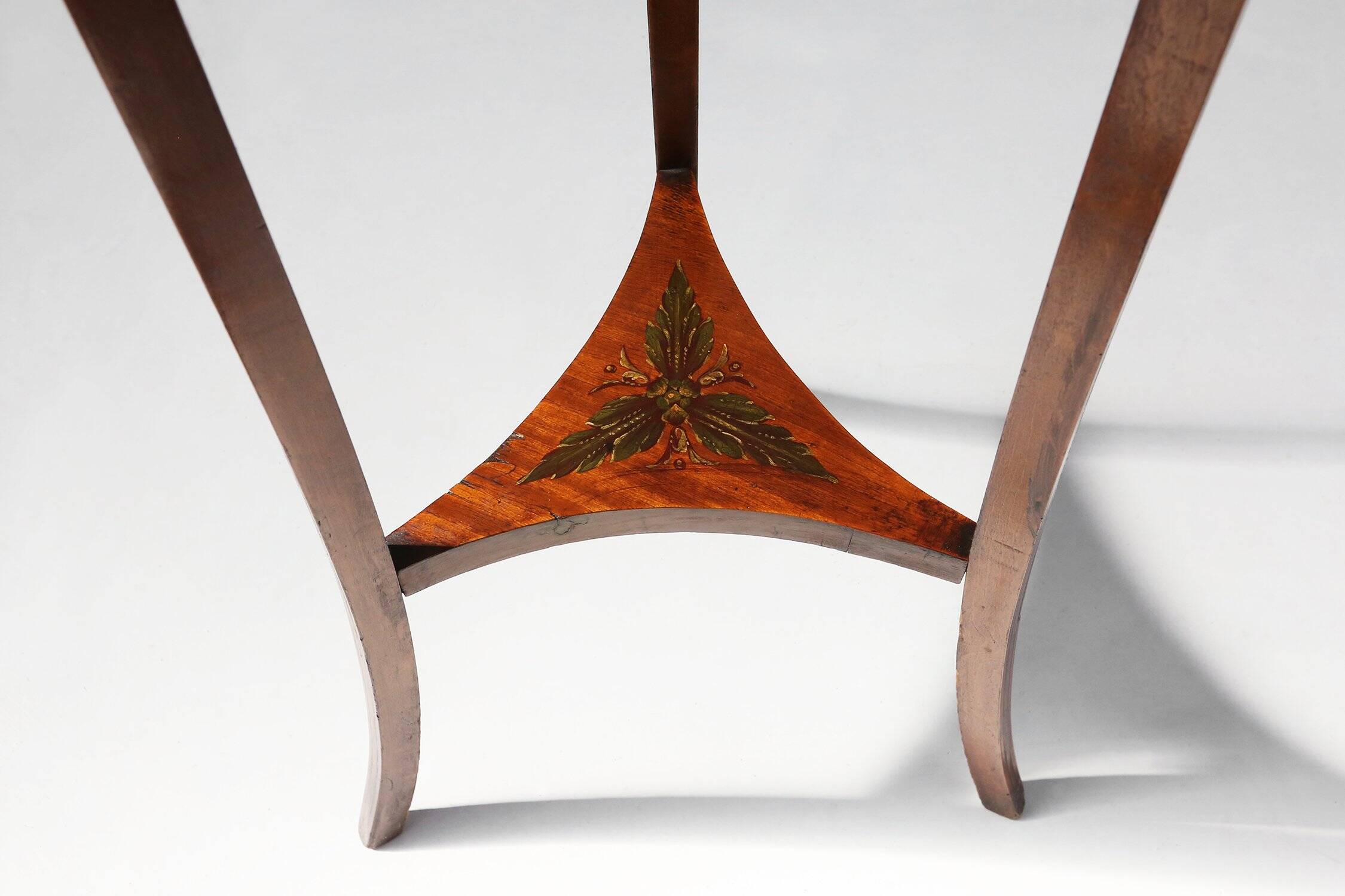 Romantic Victorian Painted Planter on Stand, United Kingdom, 19th Century