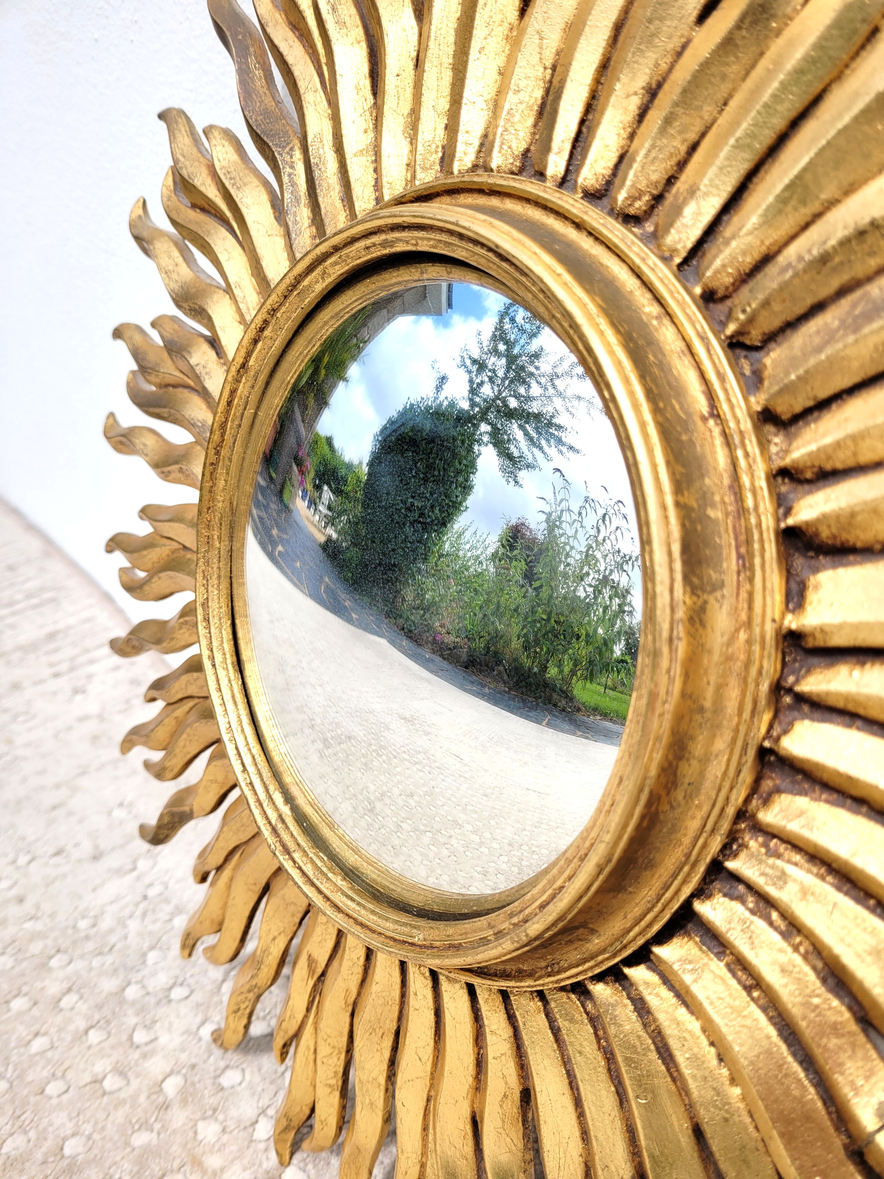 Mirror convex sun 1970 55cm