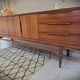 Low teak sideboard Scandinavian design