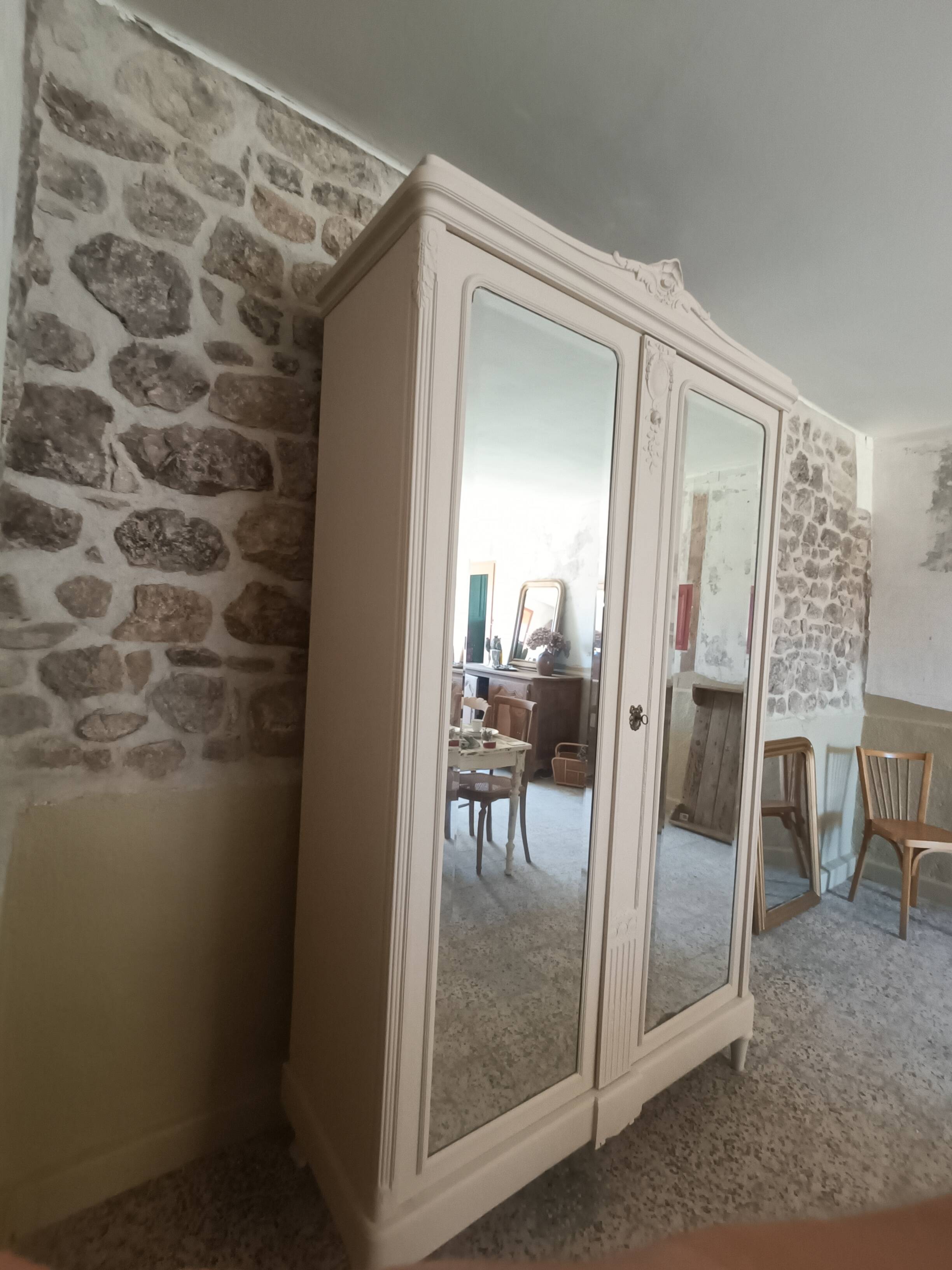 Renovated Art Deco wardrobe