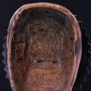 Art Africain Afrique - Masque Baoulé Soleil - 28 cm