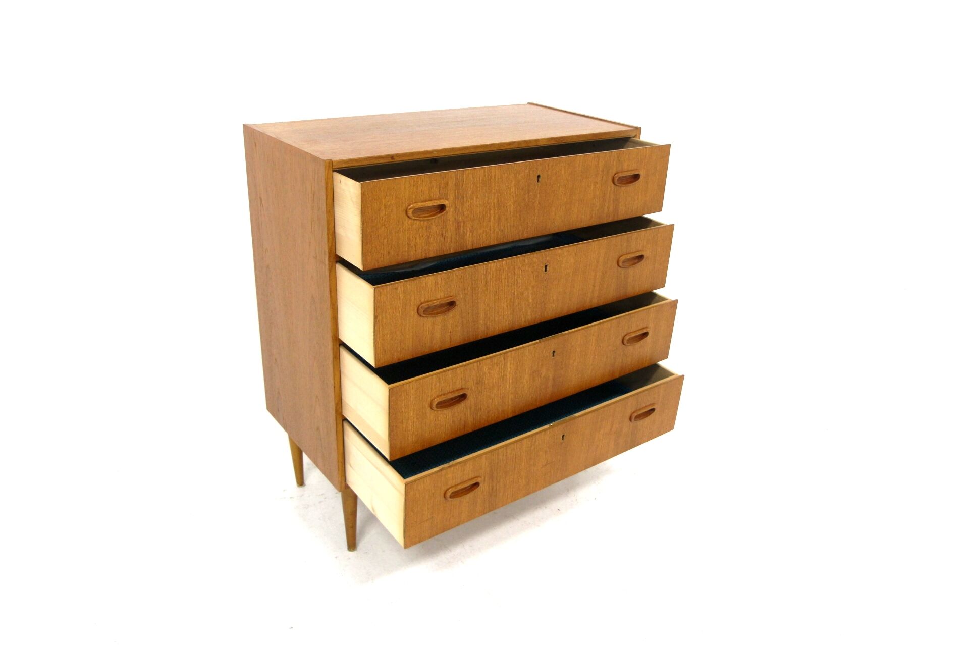 Scandinavian teak chest of drawers, Sweden, 1960