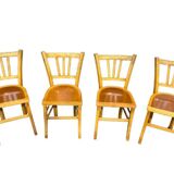Set of 9 bistro chairs