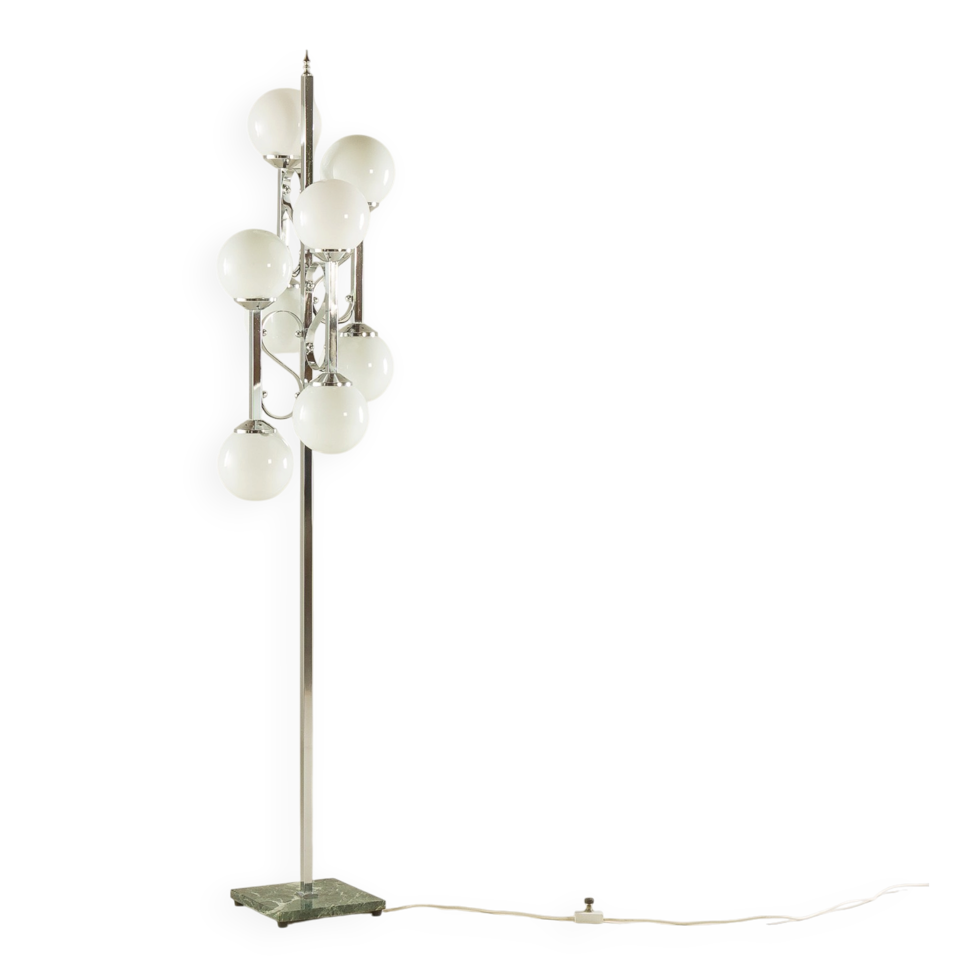 Lampadaire italien des années 1970.