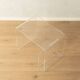 1960s Magazine rack, acrylic
