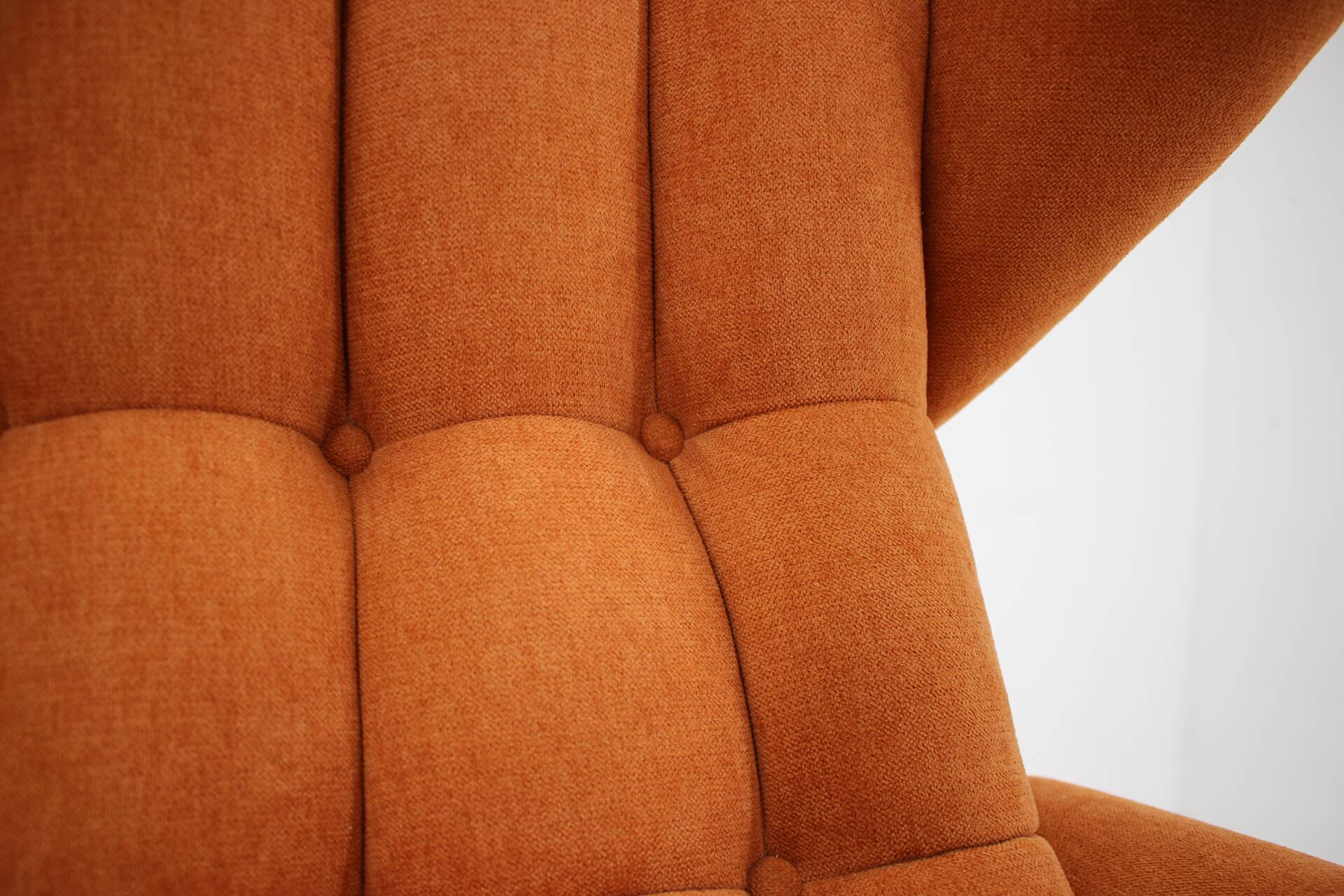1960s Wing Chair, Czechoslovakia