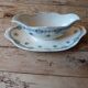 Sauceboat ironstone 1900 - Sarreguemines earthenware Adria series