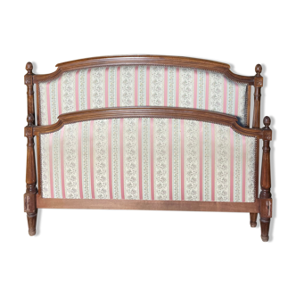 Louis XVI style upholstered bed