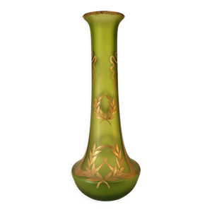 Vase en verre Napoléon - iii