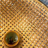 Bamboo wall light