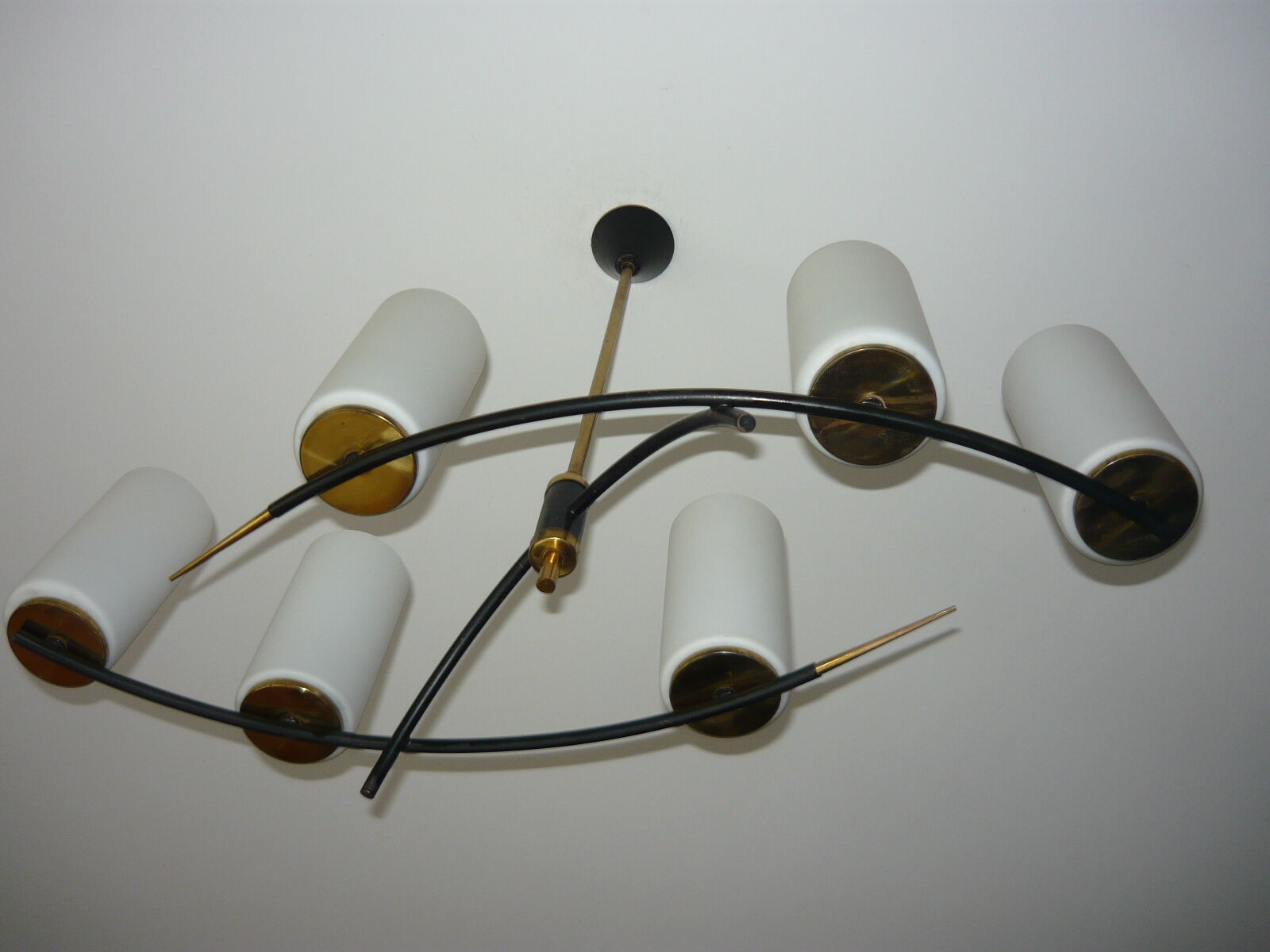 Lustre Arlus des années 50 6 feux