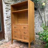 Vintage bookcase shelf